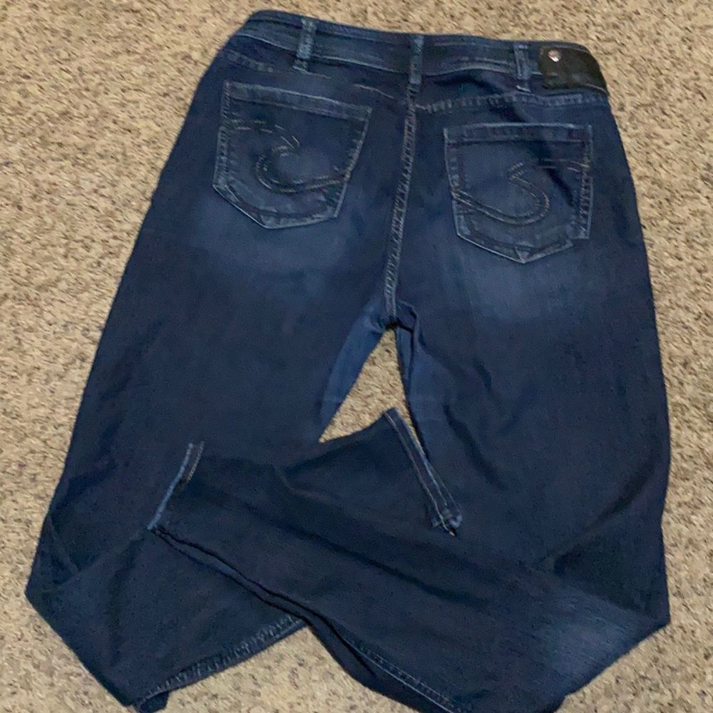 Silver jeggings